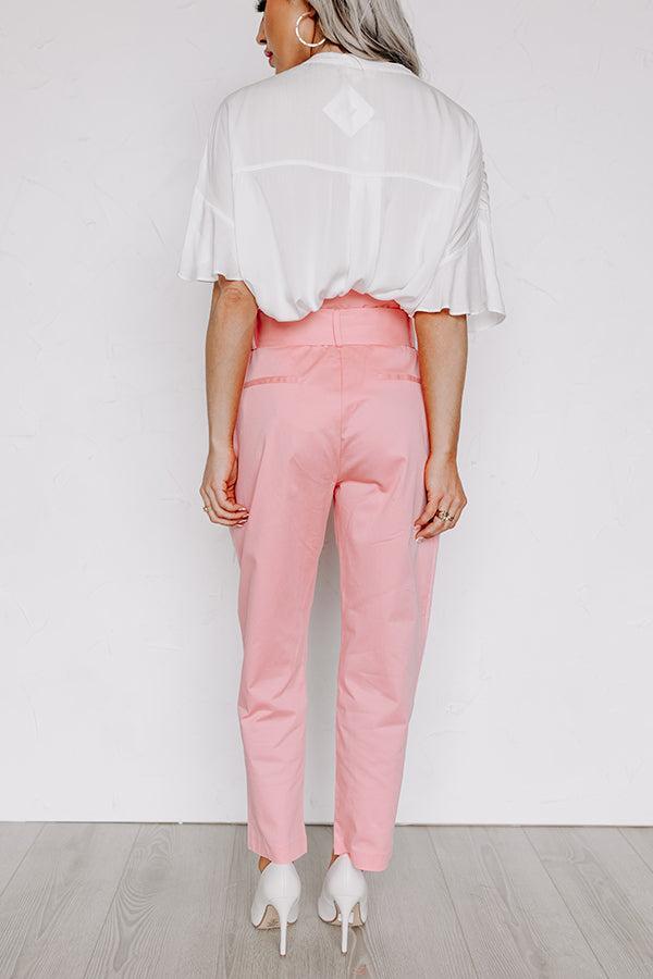 Truly Chic High Waist Trousers Product Image