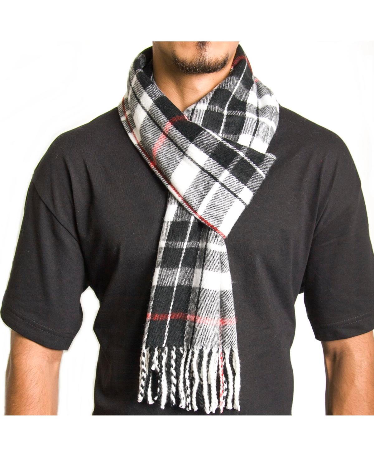 Alpine Swiss Mens Scarf Soft 80 Inch Long Warm Scarves Plaids Winter Shawl Product Image