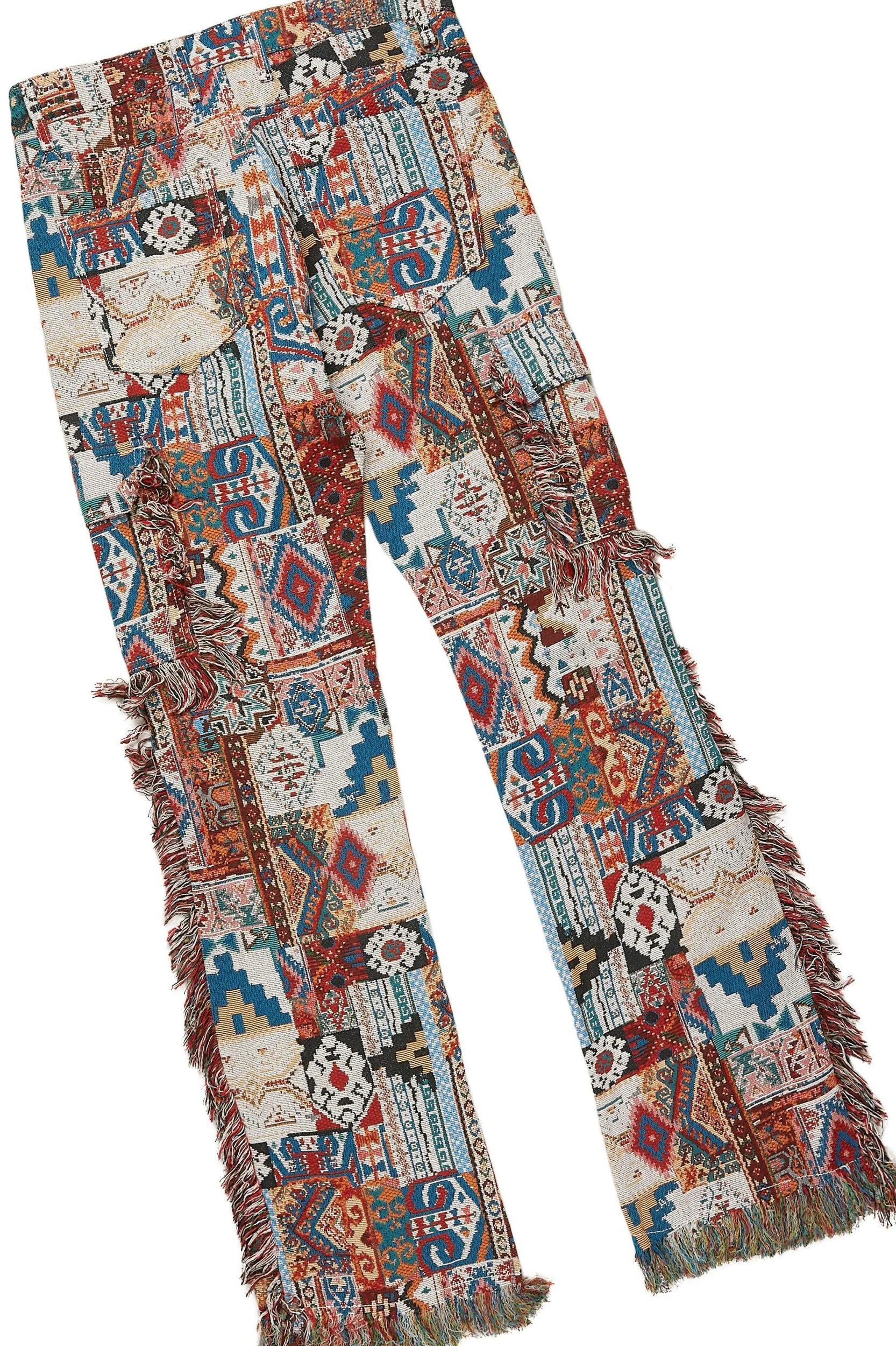 Lake Red/Black Hoodie/Tapestry Jean Bundle Male Product Image