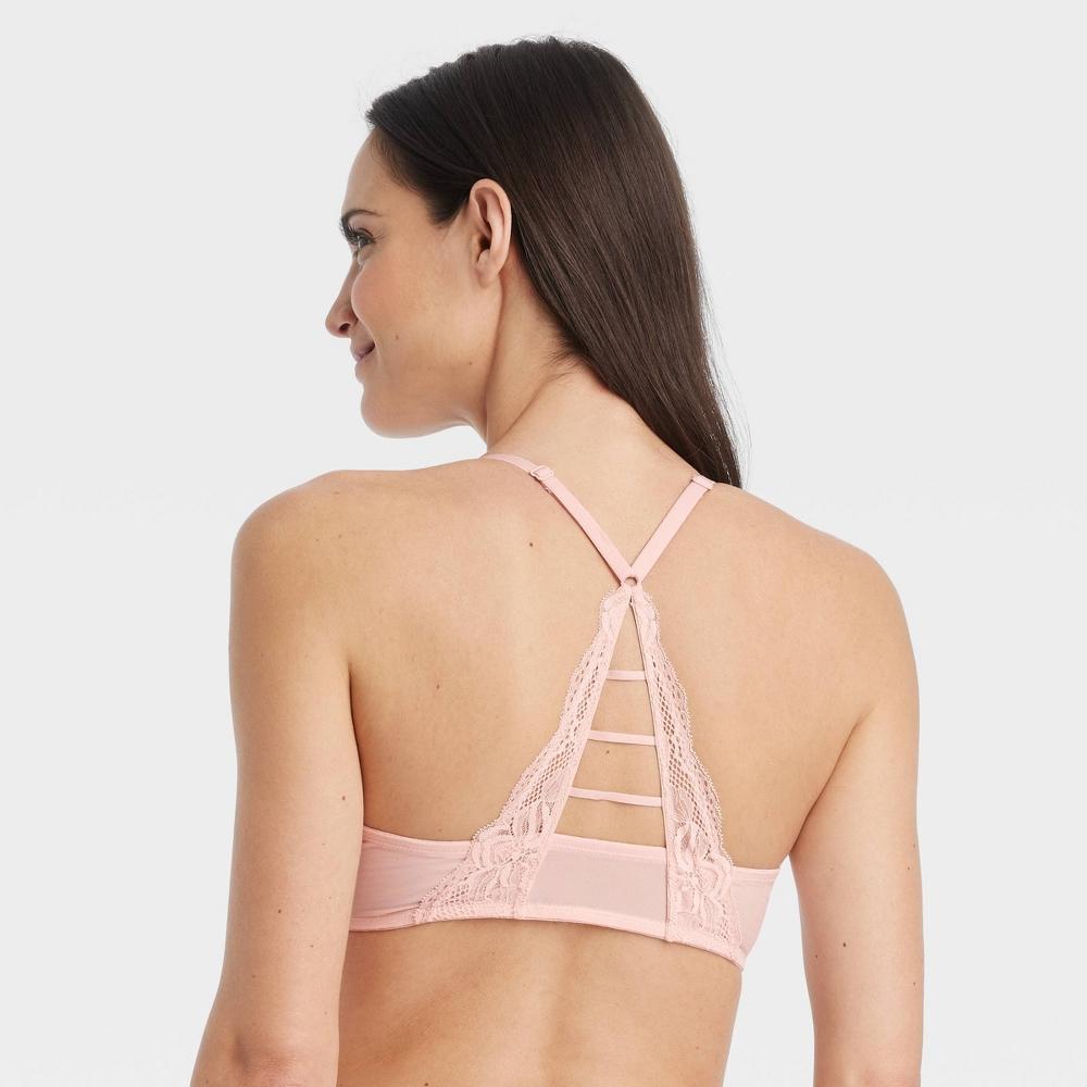 Womens Fishnet Lace Racerback Bra - Auden 36DDD Product Image