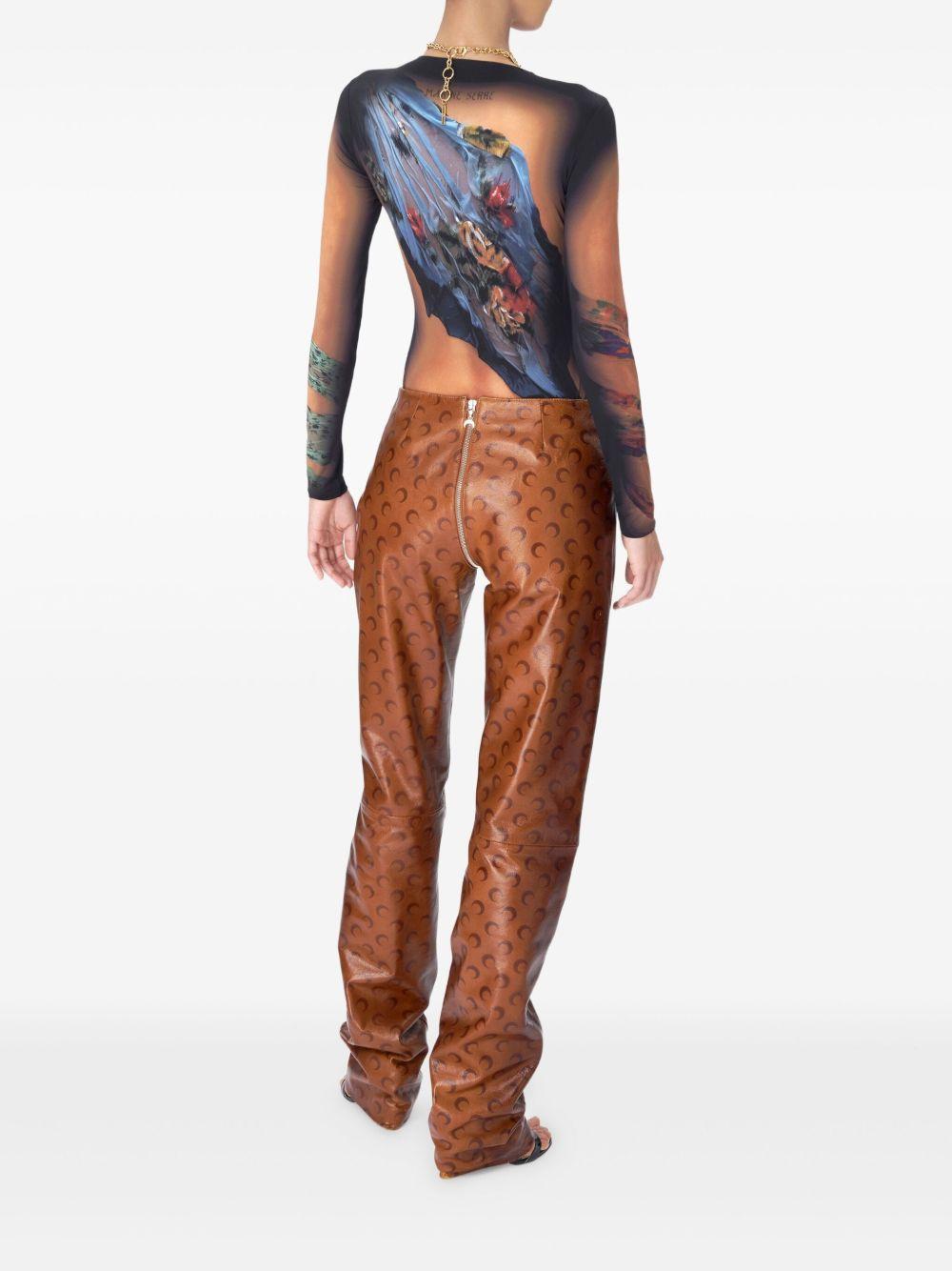 draped jersey top Product Image