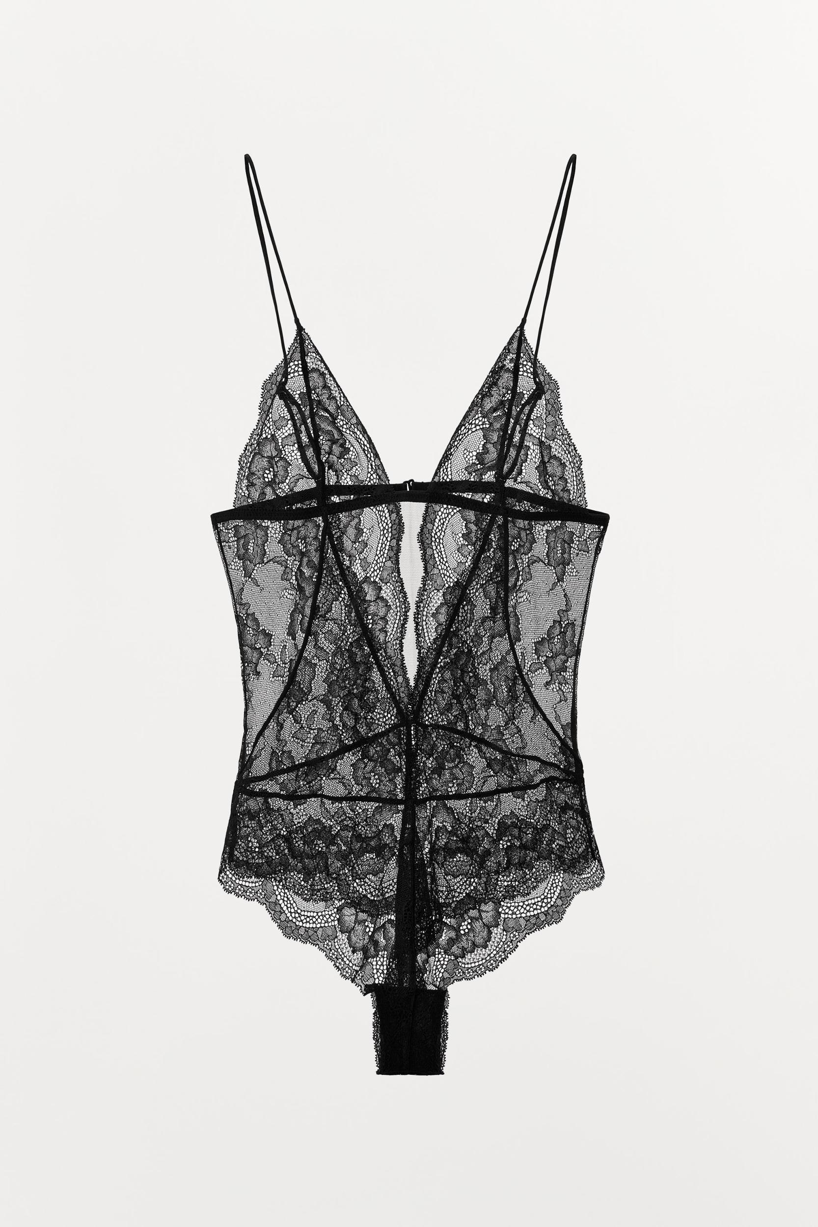 LACE BACK BODYSUIT Product Image