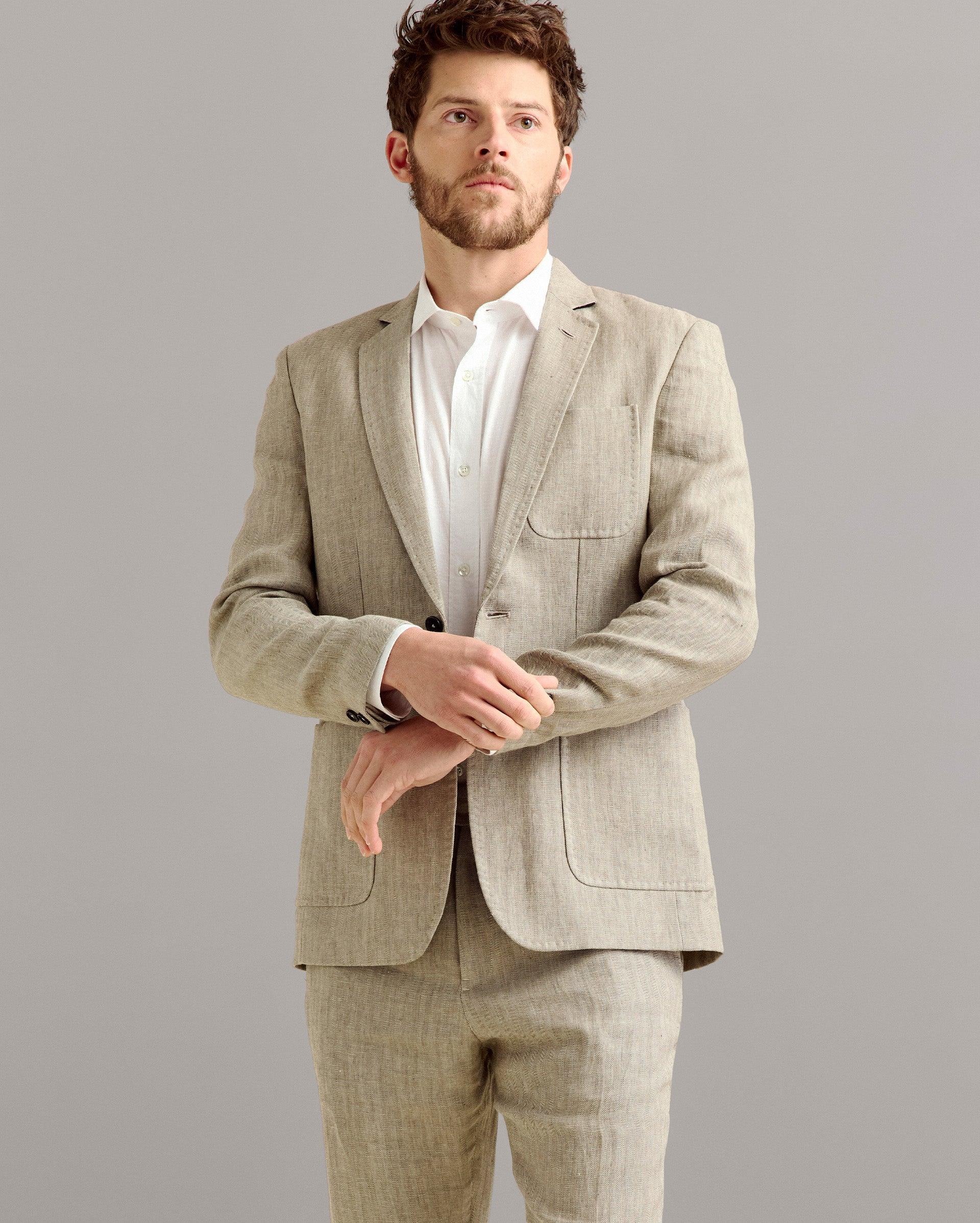 Herringbone Archie Jacket -  Product Image