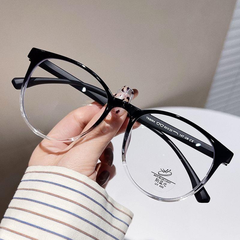 Plain Square Eyeglasses Product Image