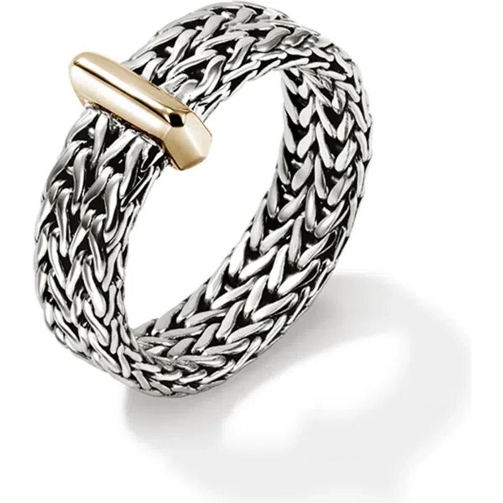 JOHN HARDY Rata Chain Station Ring In Silver Product Image