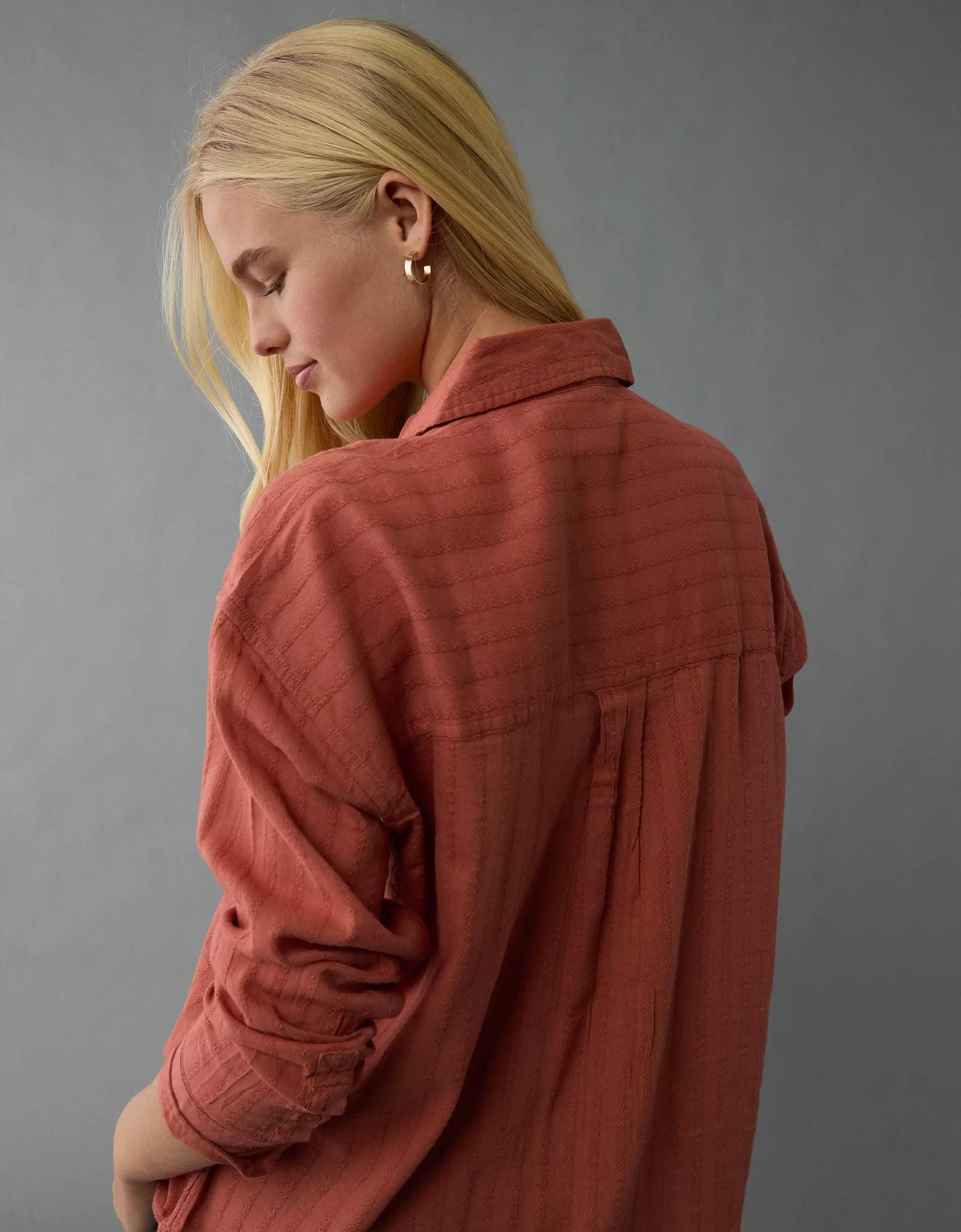 AE Perfect Button-Up Shirt Product Image