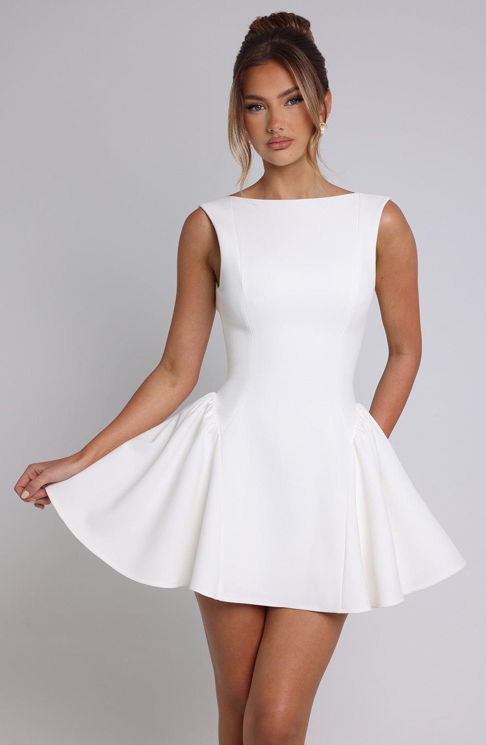 Yalina Mini Dress - Ivory Product Image