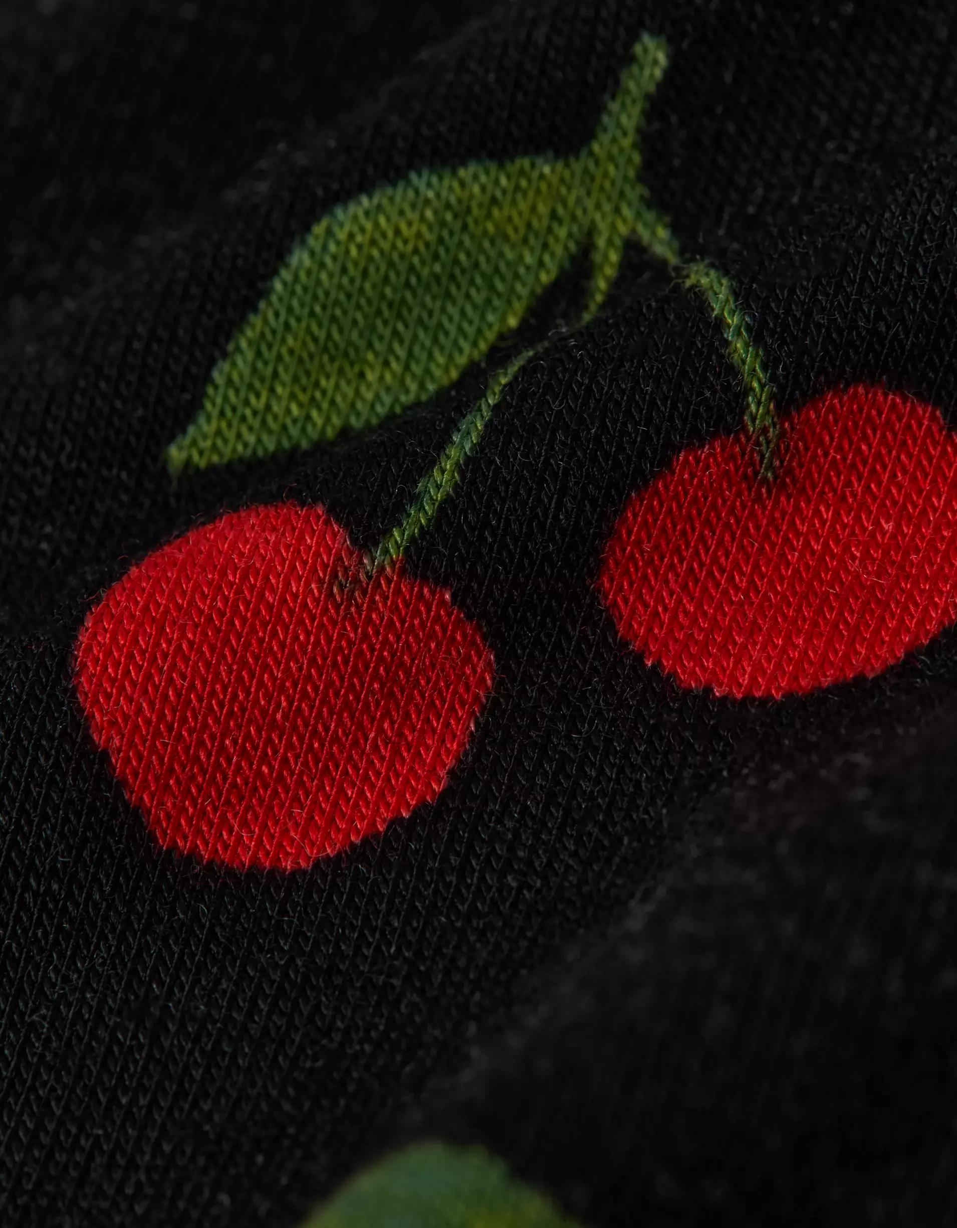 AEO Men's Cherries Slim Knit Ultra Soft Boxer Short Product Image