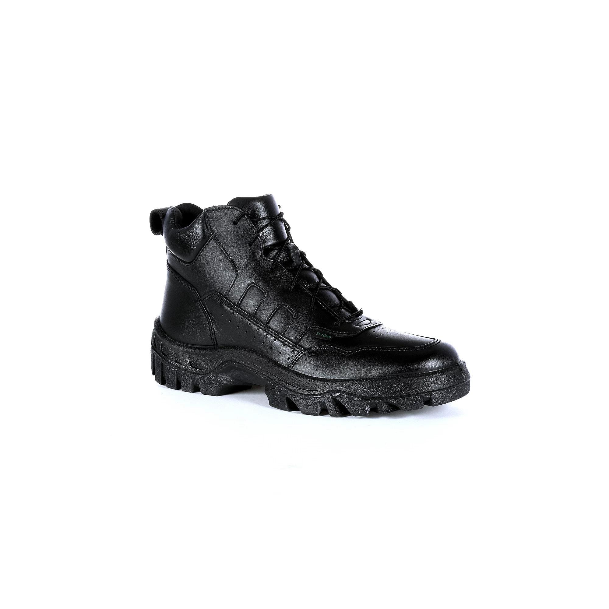 Rocky Postal TMC Men's Water Resistant Round Toe Work Boots, Size: 11.5 Wide, Black Product Image