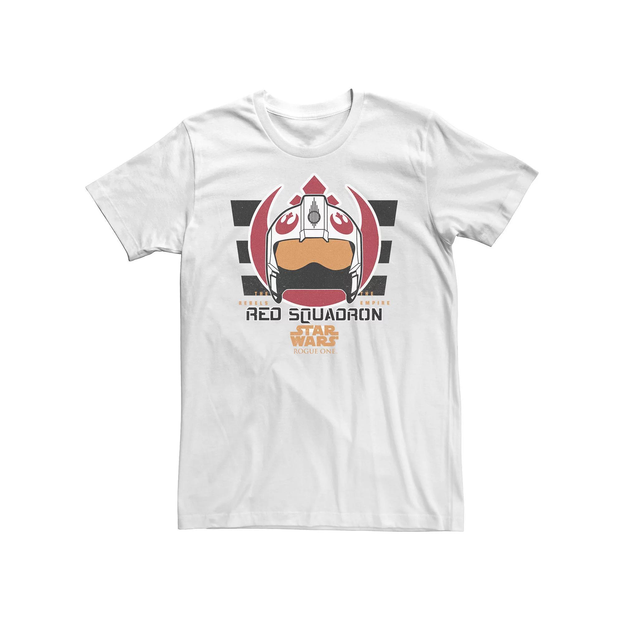 Big & Tall Star Wars Rogue One Red Squadron Logo Tee, Men's,  Product Image