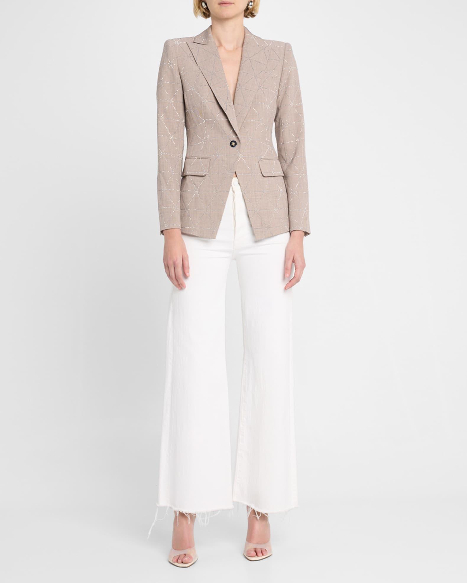 Kensington Embellished Single-Breasted Blazer Product Image