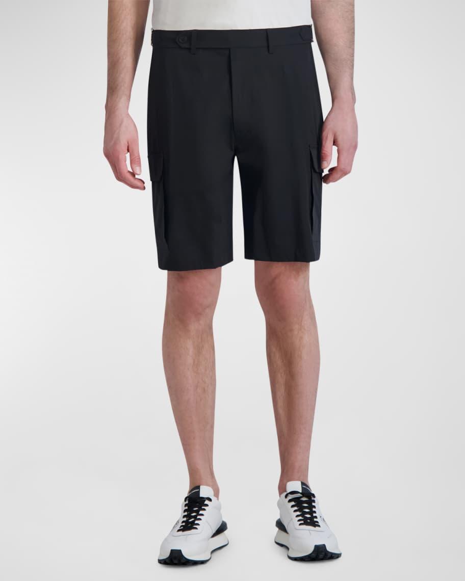 Mens Stretch Nylon Cargo Shorts Product Image