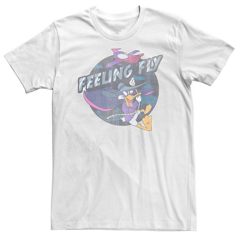 Big & Tall Disney Darkwing Duck Feeling Fly Portrait Tee, Mens Product Image