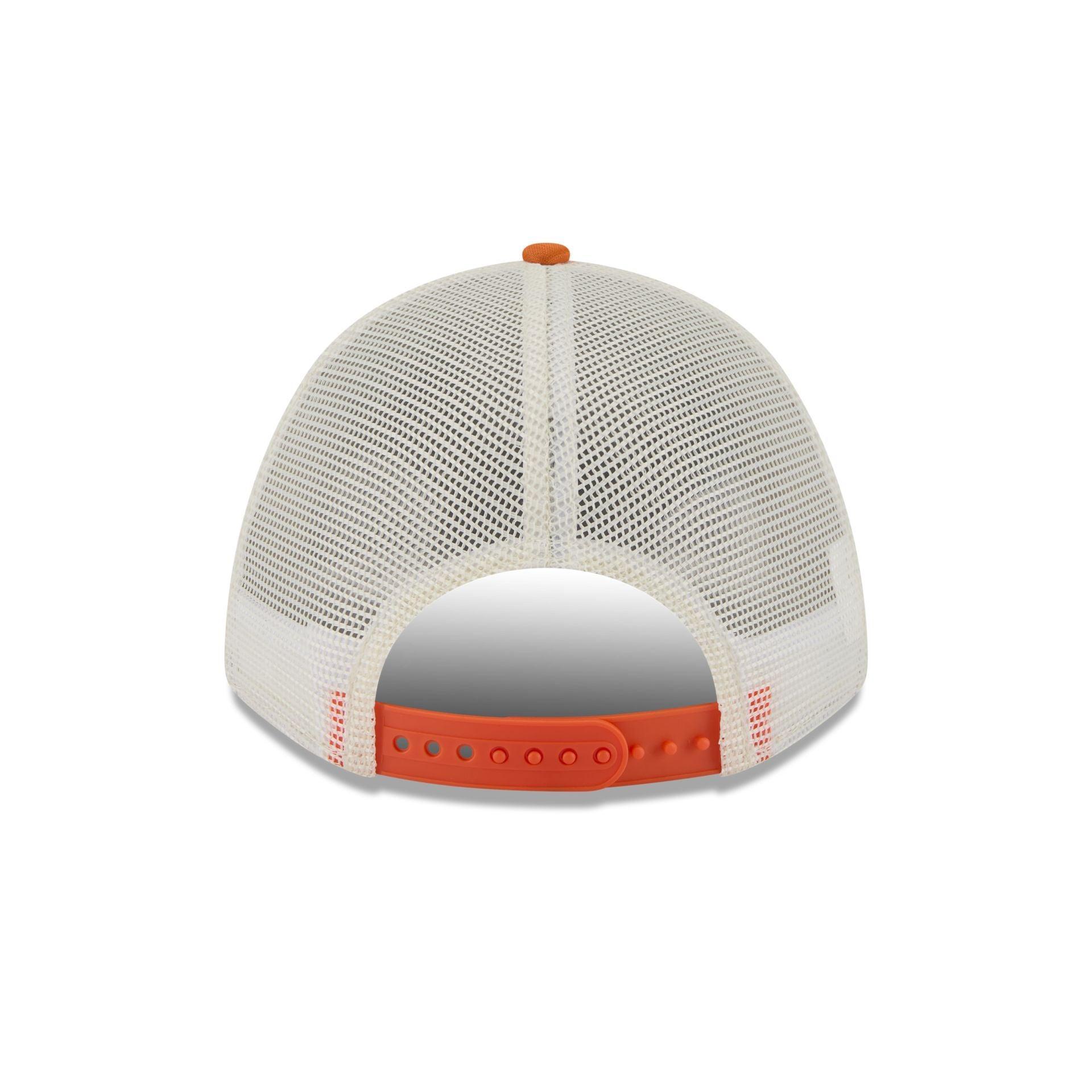 Denver Broncos Chrome Arch 9FORTY M-Crown A-Frame Trucker Hat Male Product Image