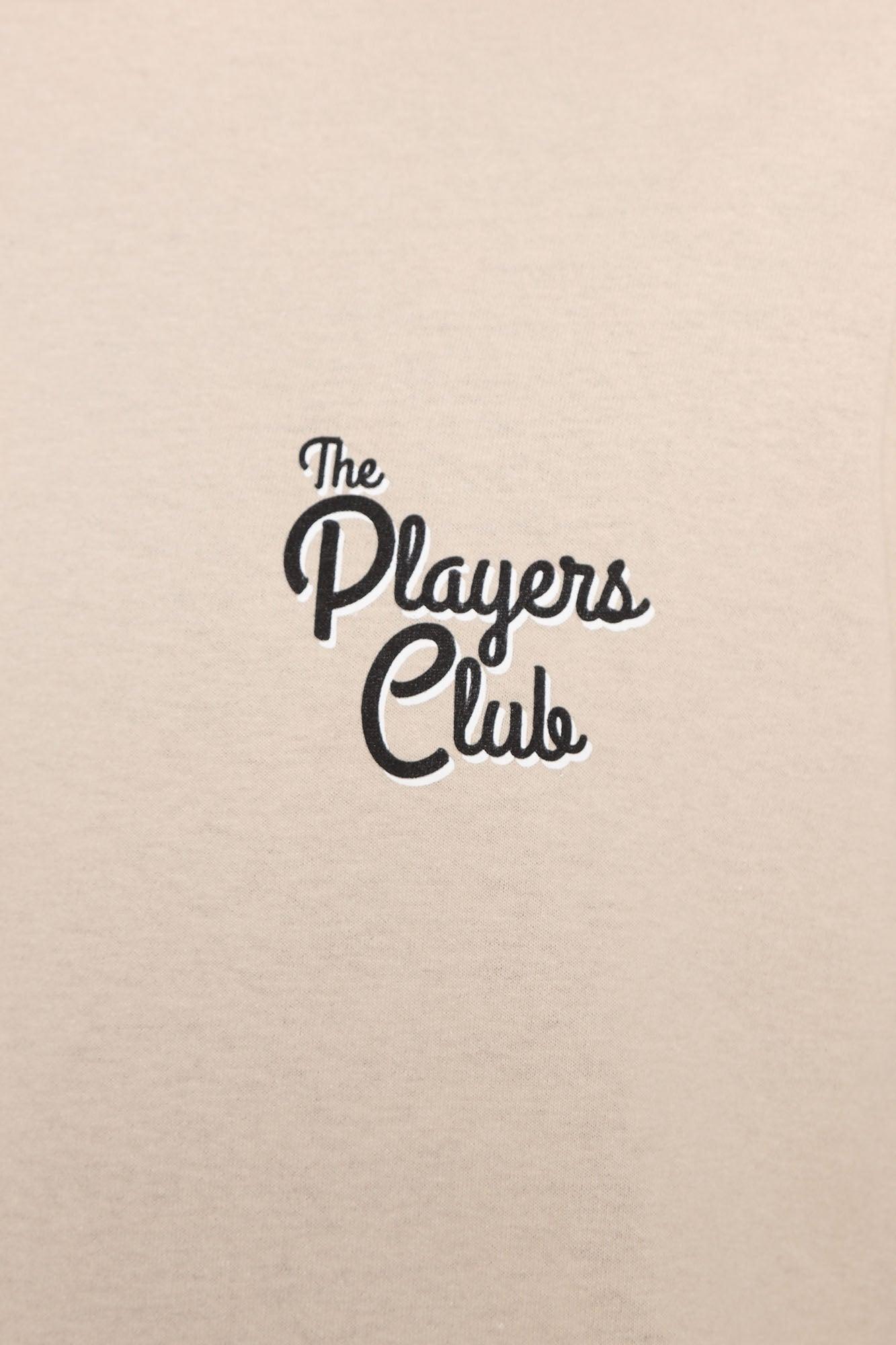 The Players Club Short Sleeve Tee - Tan/Multi Product Image