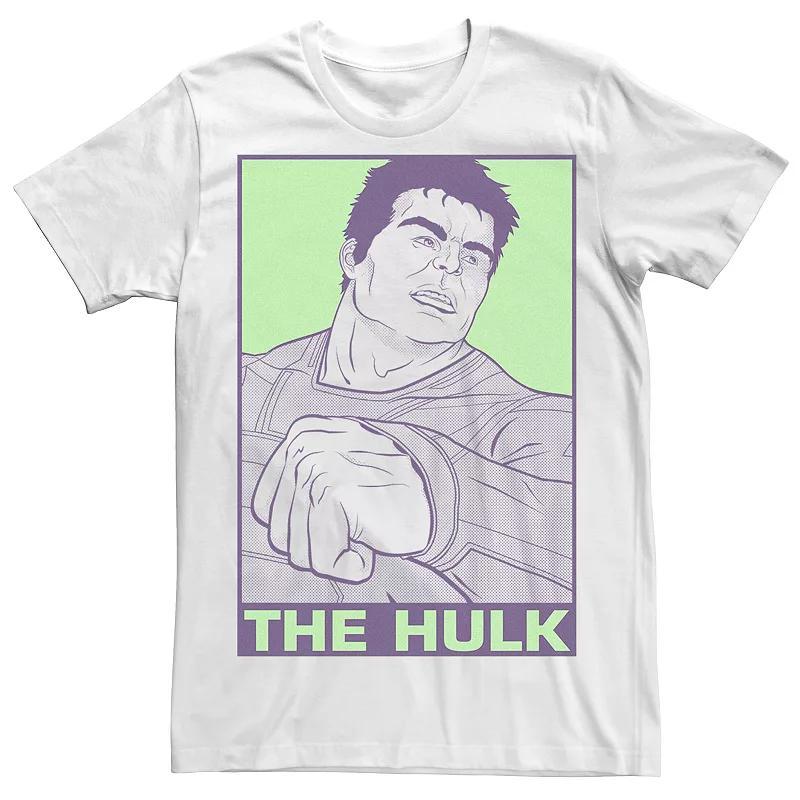 Men's Marvel Avengers Endgame Pop Art Hulk Tee,  Product Image