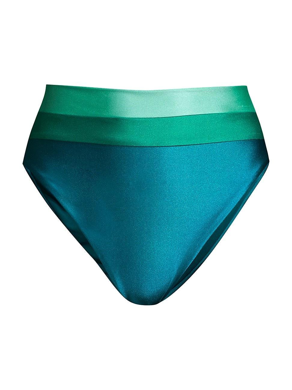 Heidi High-Waist Bikini Bottom Product Image