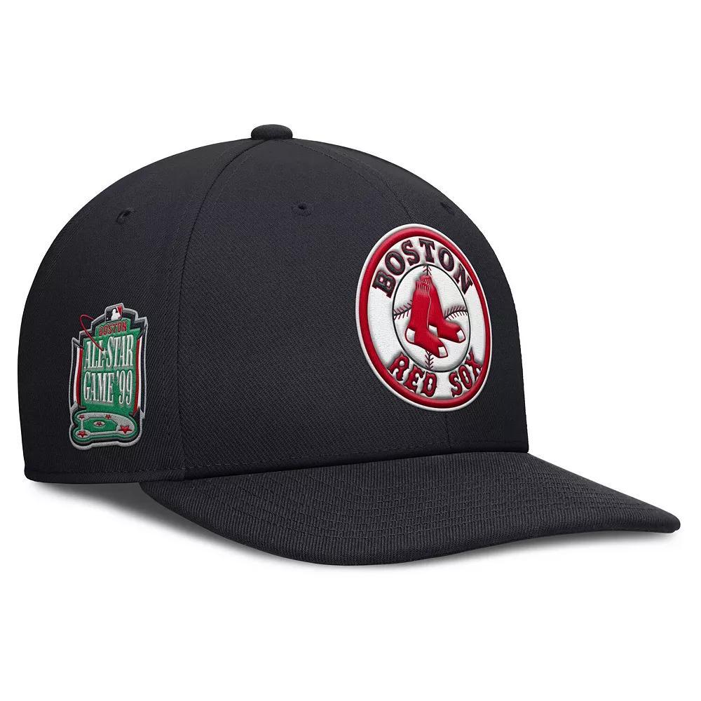 Men's Nike Navy Boston Red Sox Pro Performance Snapback Hat, Size: Medium/Large, Blue Product Image