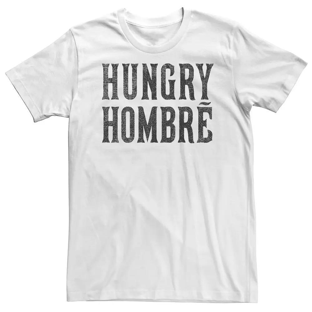 Big & Tall Fifth Sun Hungry Hombre Simple Text Tee, Men's, Size: XL Tall, White Product Image