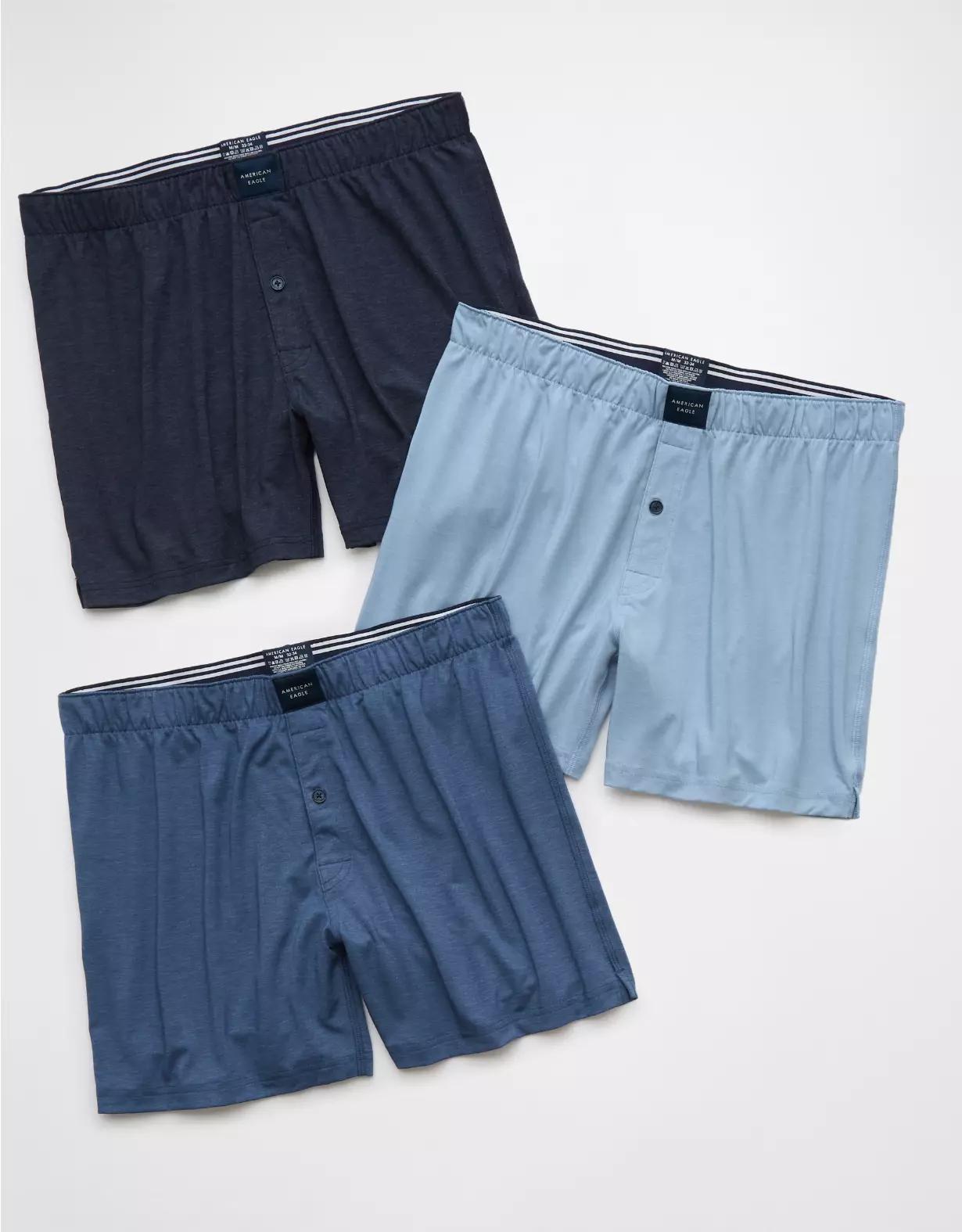 AEO Men's Cherries Slim Knit Ultra Soft Boxer Short Product Image