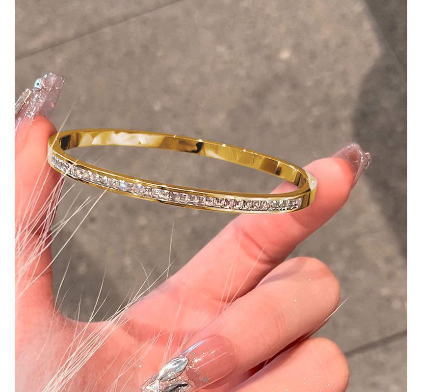 Rhinestone Bangle Product Image