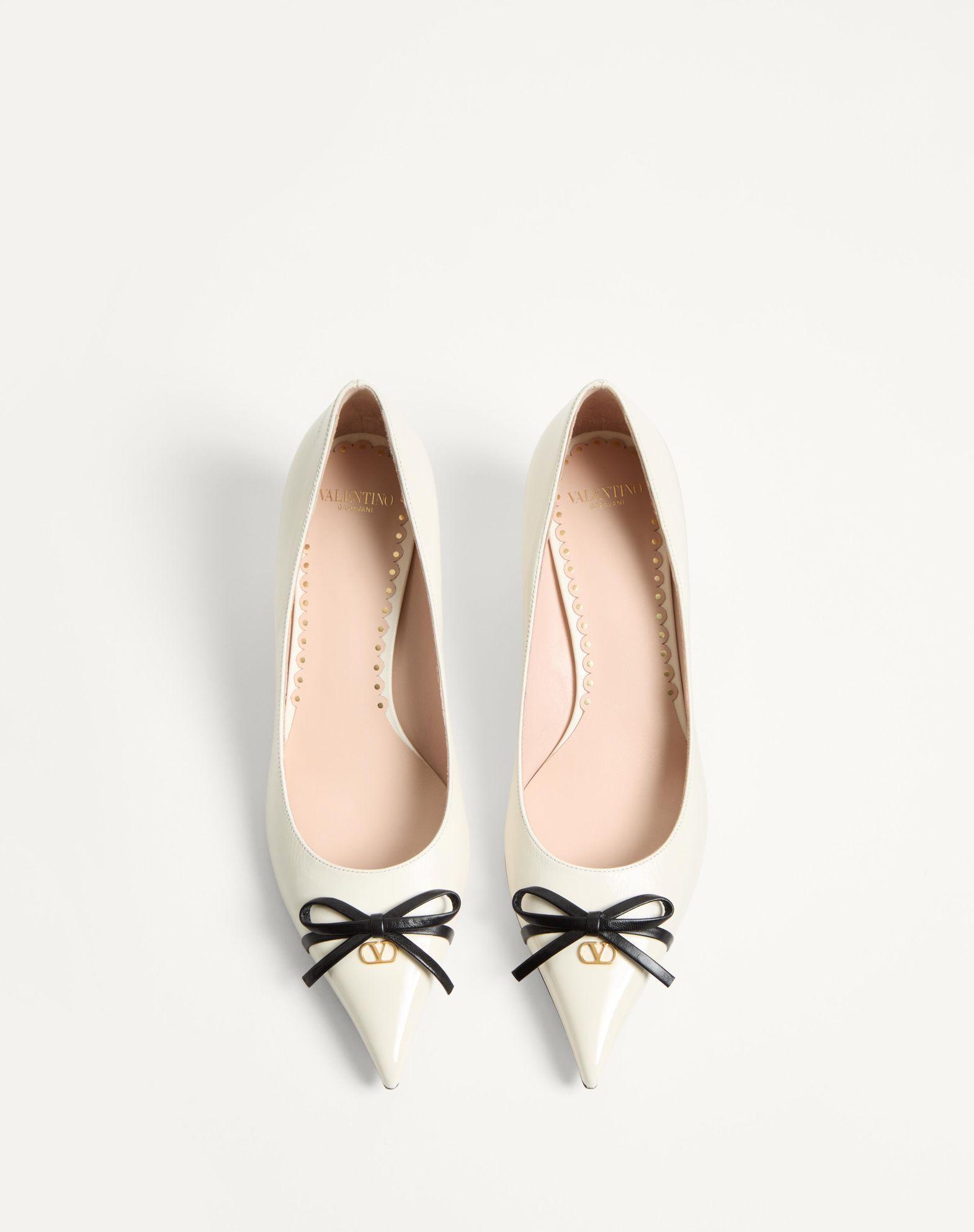 Bepointy Pump In Patent Leather And Kidskin 45Mm Product Image