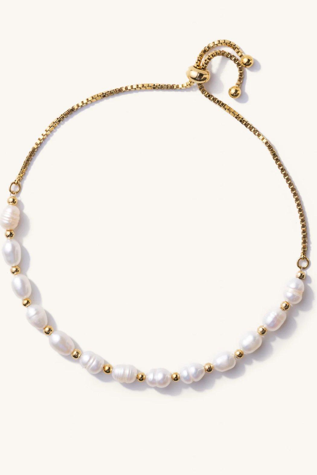 Freshwater Pearl Slider Bracelet Product Image