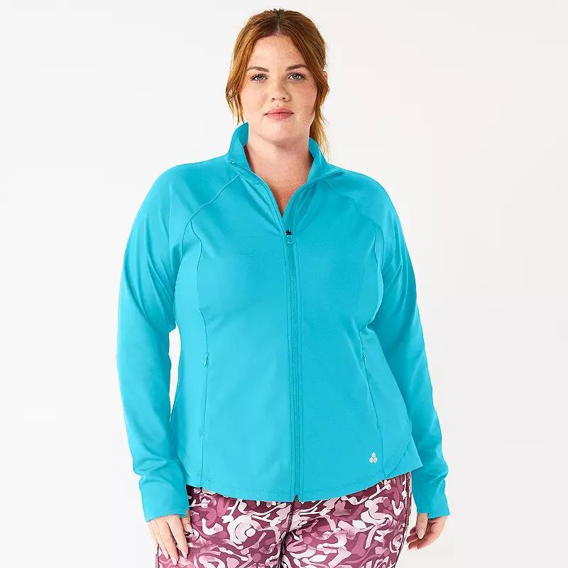 Plus Size Tek Gear Ultrastretch Performance Jacket, Womens Product Image