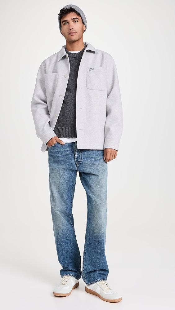 Lacoste Brushed Overshirt | Shopbop Product Image