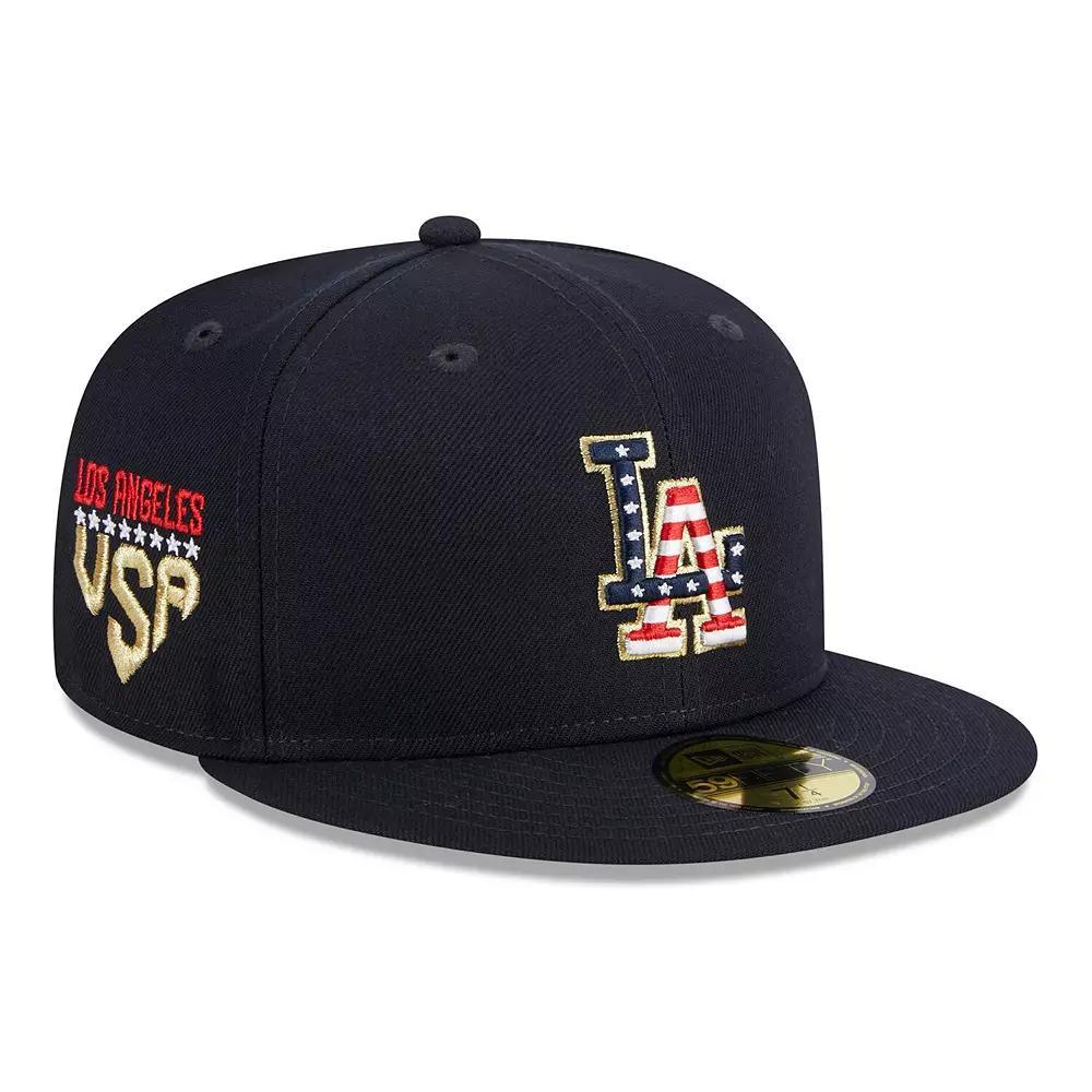 Men's New Era  Navy Houston Astros 2023 Fourth of July 59FIFTY Fitted Hat, Size: 8, Blue Product Image