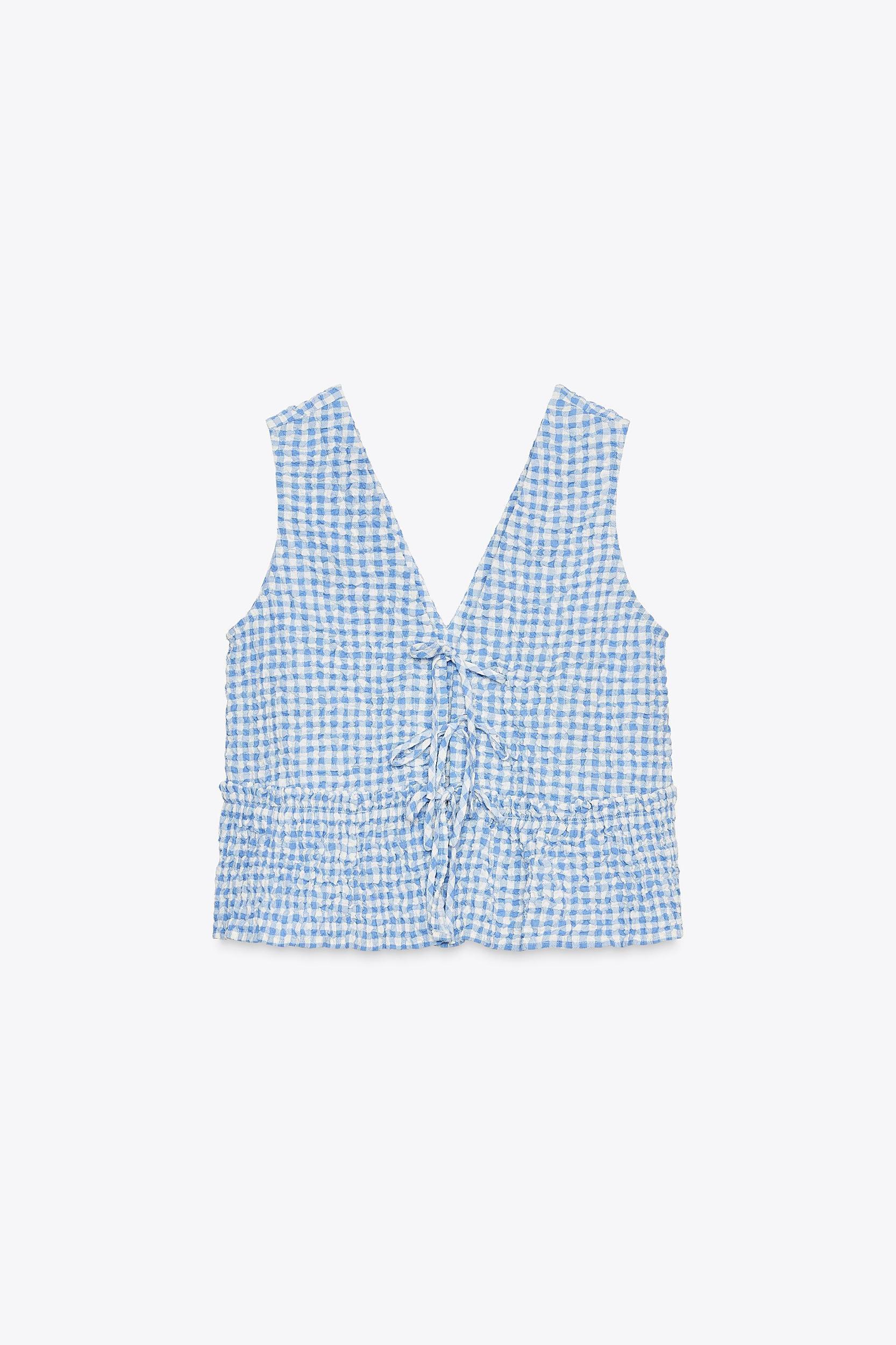 GINGHAM TOP Product Image