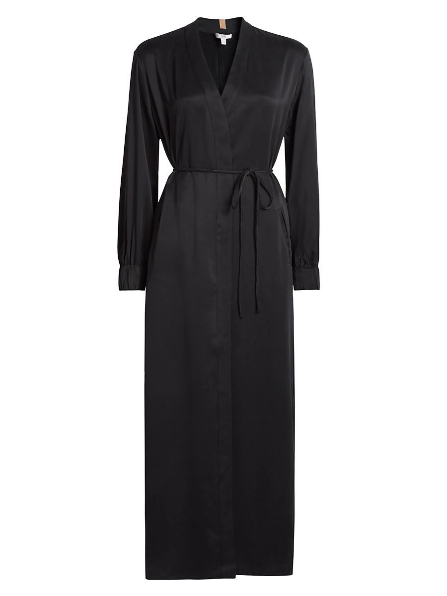 Washable Silk Long Robe LUNYA Product Image