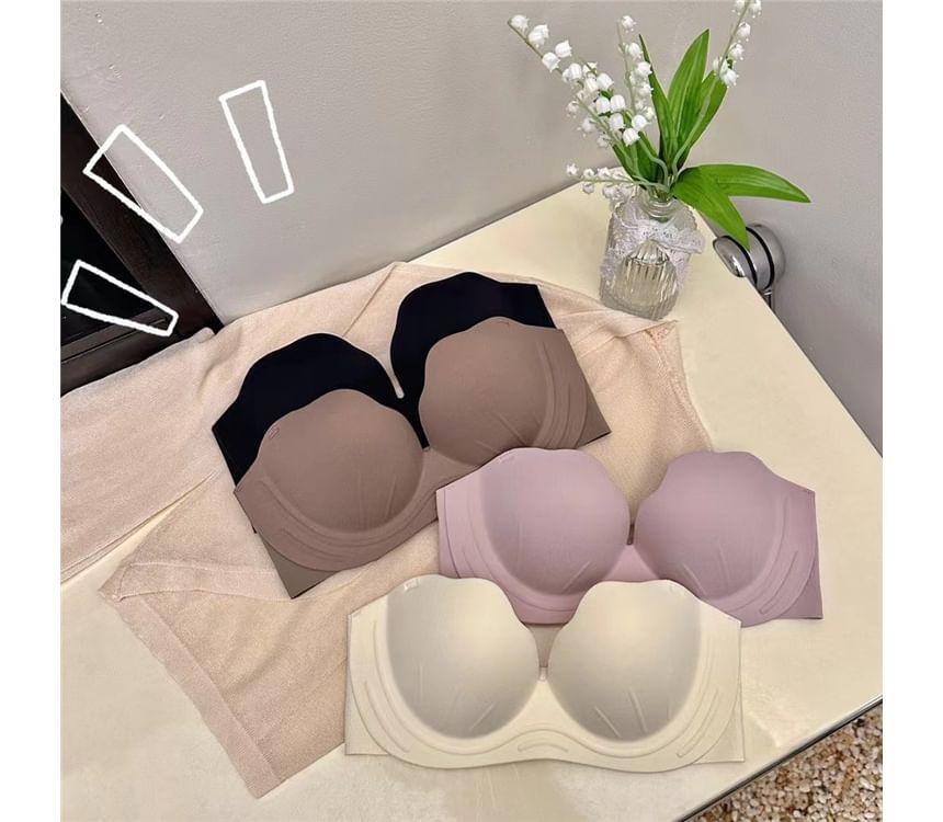 Set: Wireless Push Up Bra + Panties Product Image