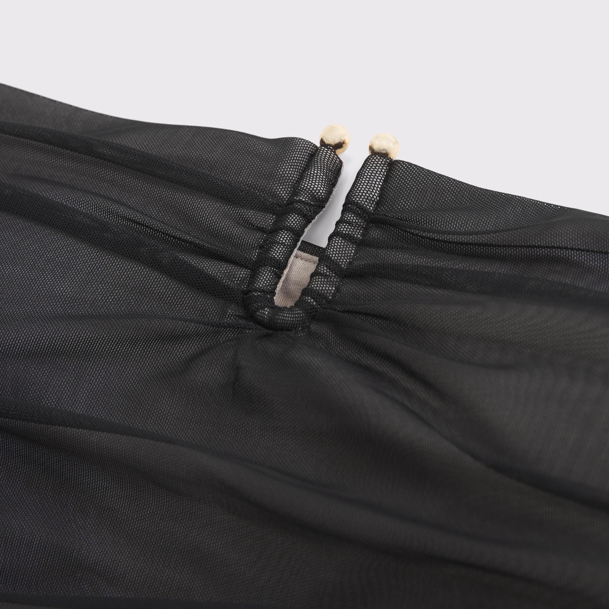 Bra-Free Mesh Hardware Tube Top Product Image