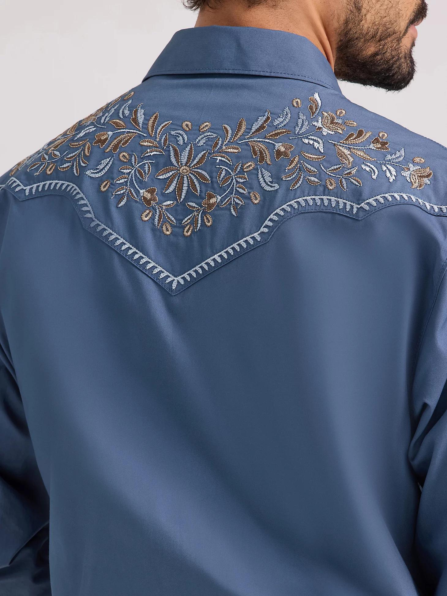 Wrangler® Rodeo Ben Western Snap Shirt | Men's SHIRTS | Wrangler® Product Image