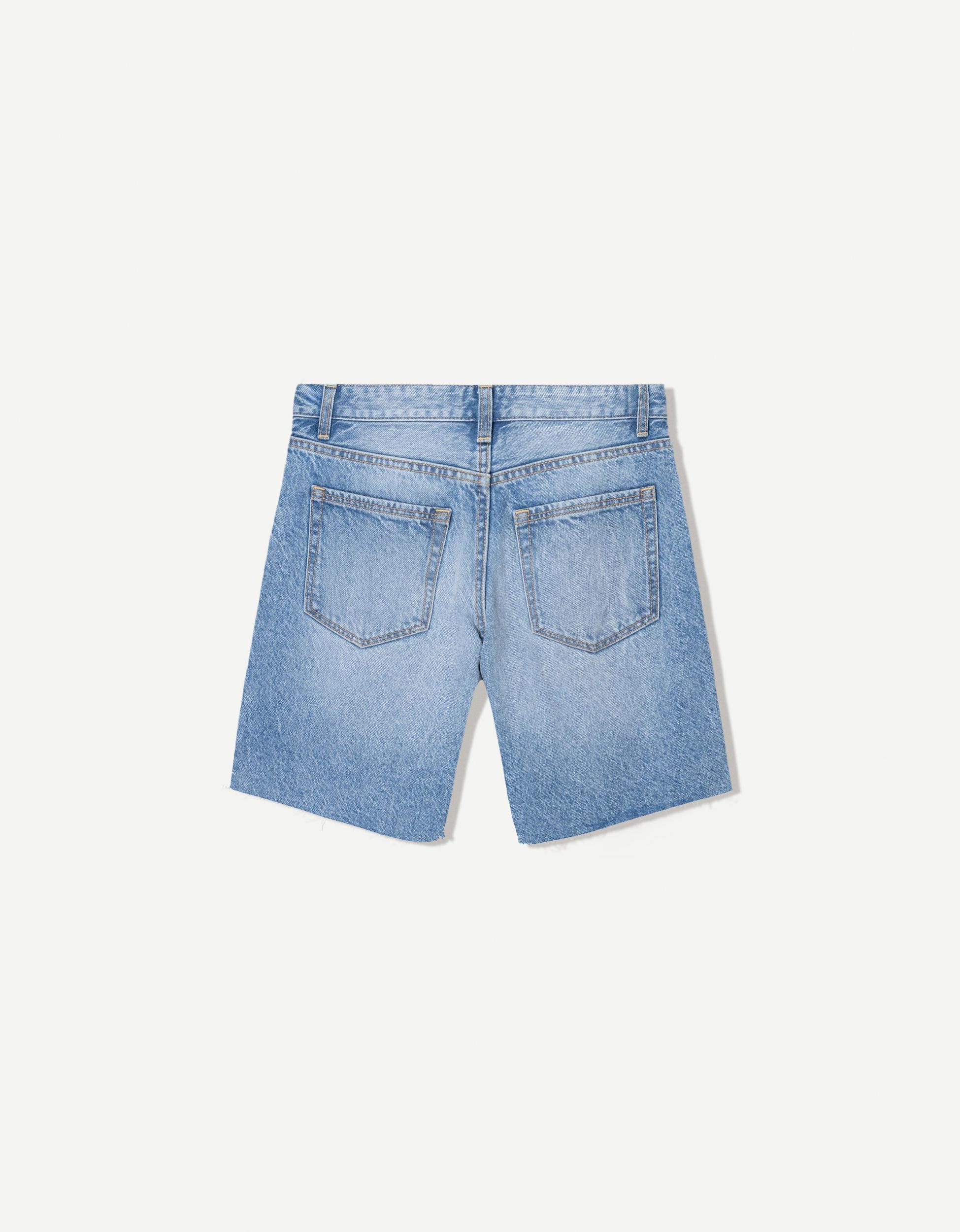 Denim Bermuda shorts Product Image