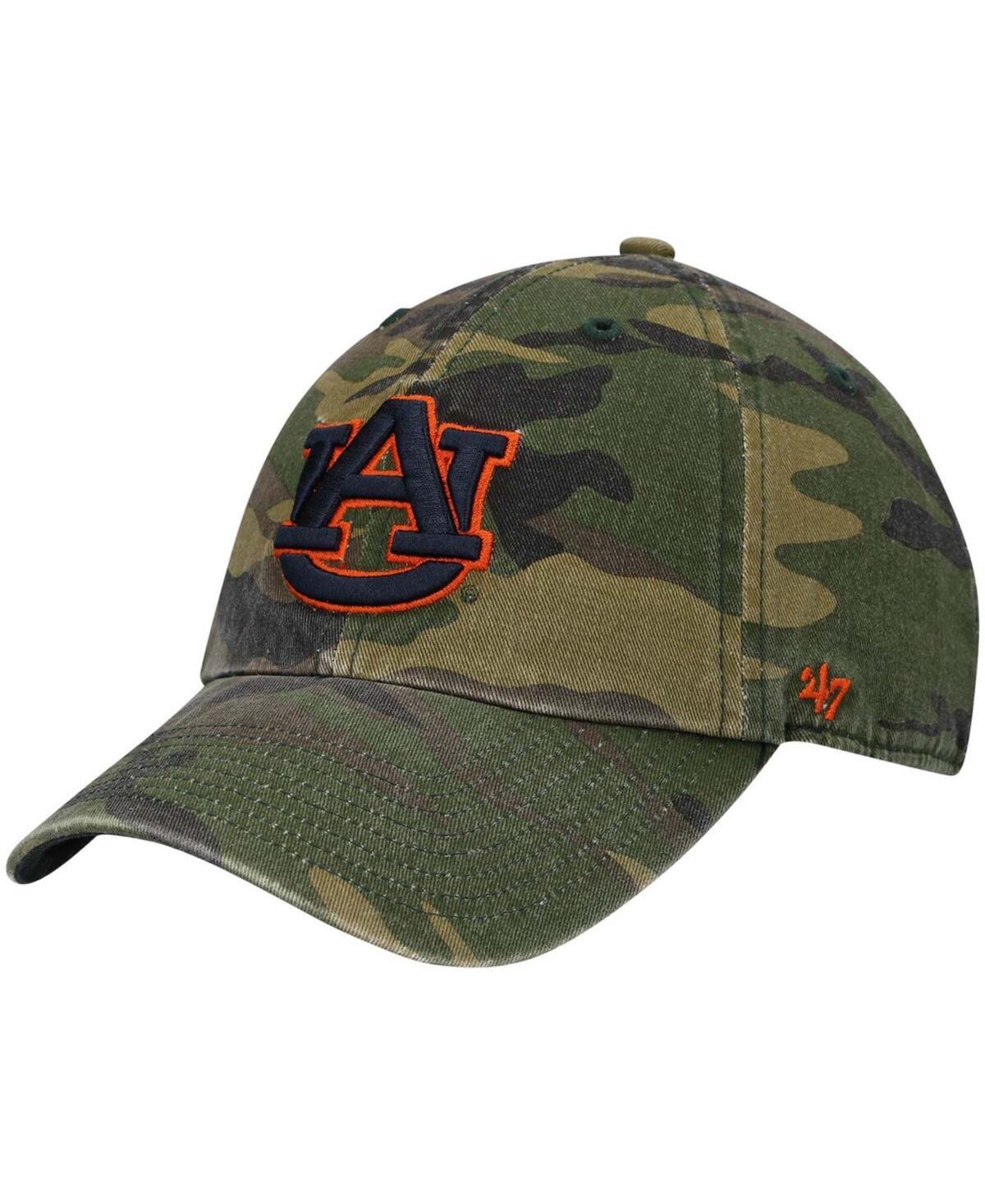 Mens 47 Camo Auburn Tigers Clean Up Core Adjustable Hat Product Image