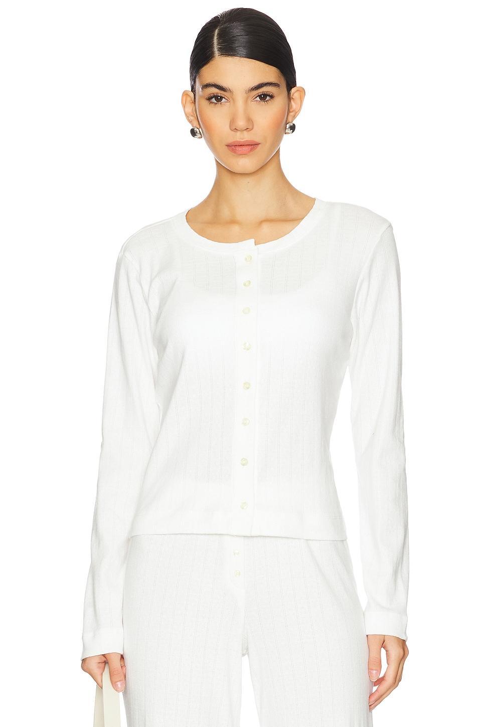 Pointelle Classic Cardigan LESET Product Image