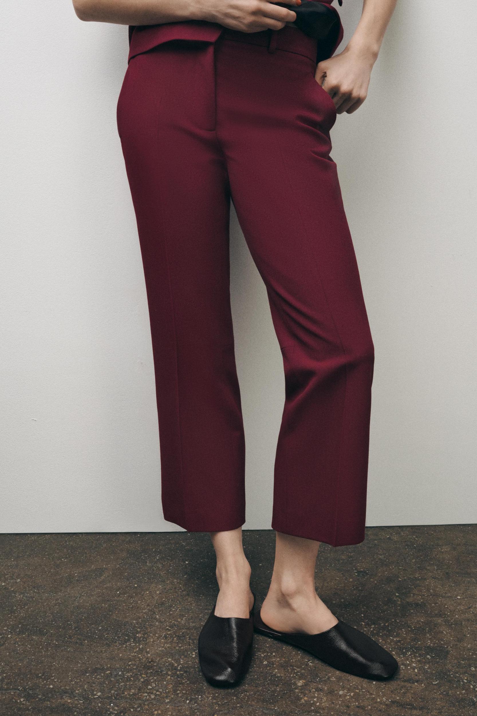 ZW COLLECTION MINI FLARE PANTS Product Image