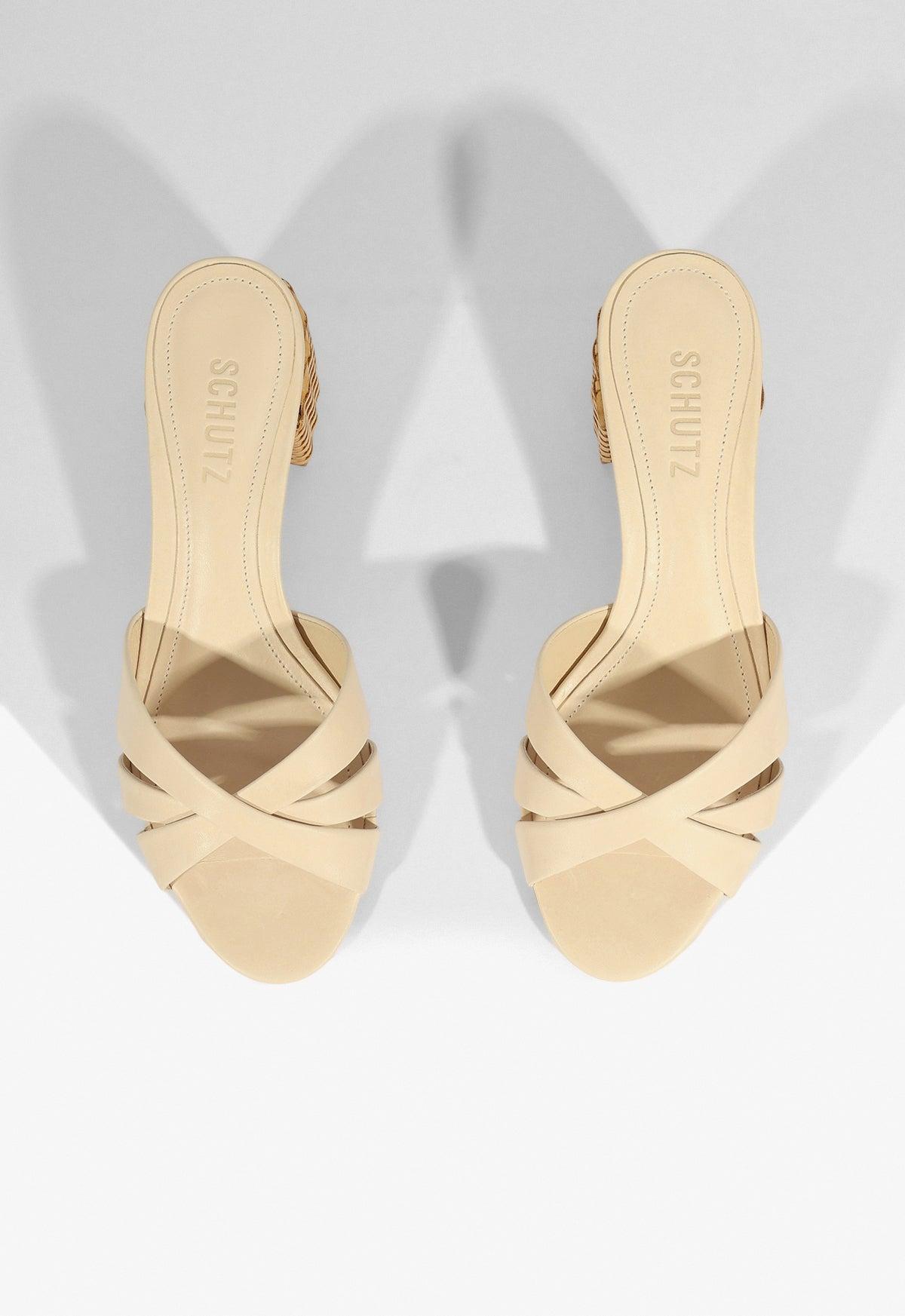 Keefa Straw Mule Sandal Product Image