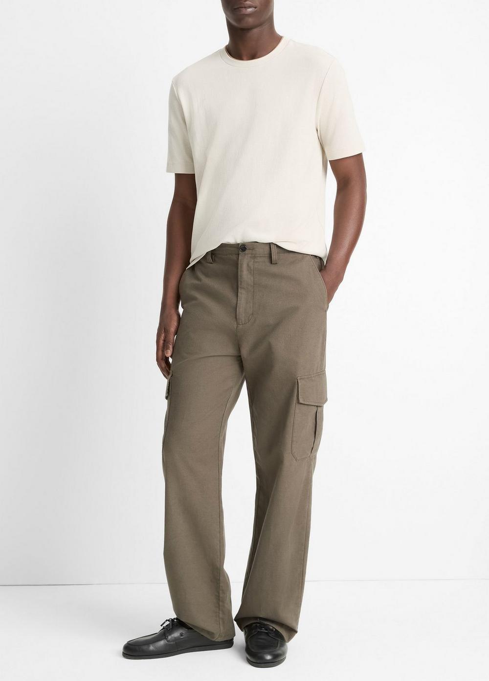 Cotton-Linen Cargo Pant Product Image