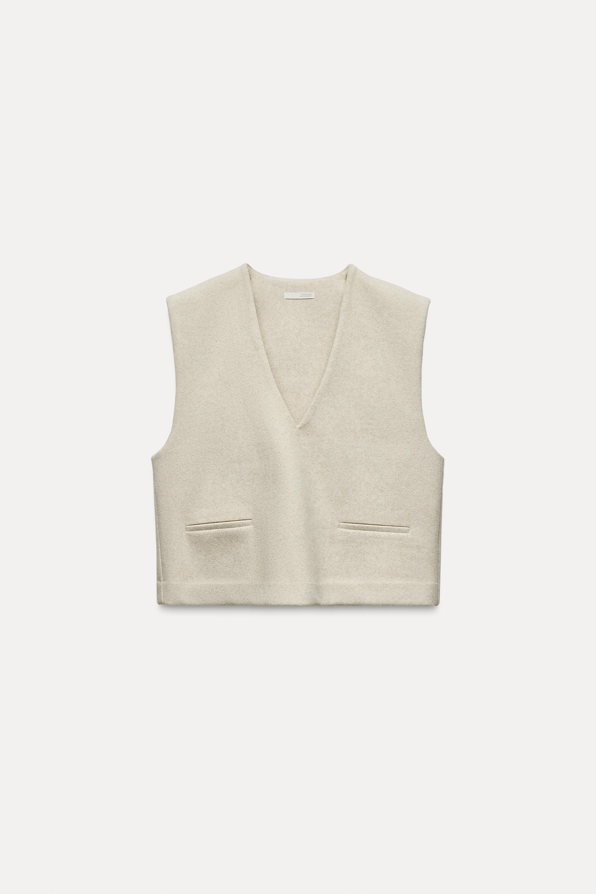 SOFT V-NECK VEST Product Image