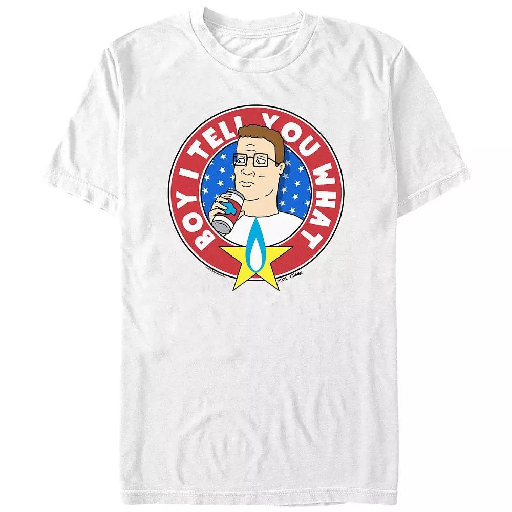 Men's King Of The Hill Boy I Tell You What Stamp Graphic Tee,  Product Image