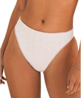 Dippin Daisys Womens Piper High Waisted Cheeky Bikini Bottom Product Image