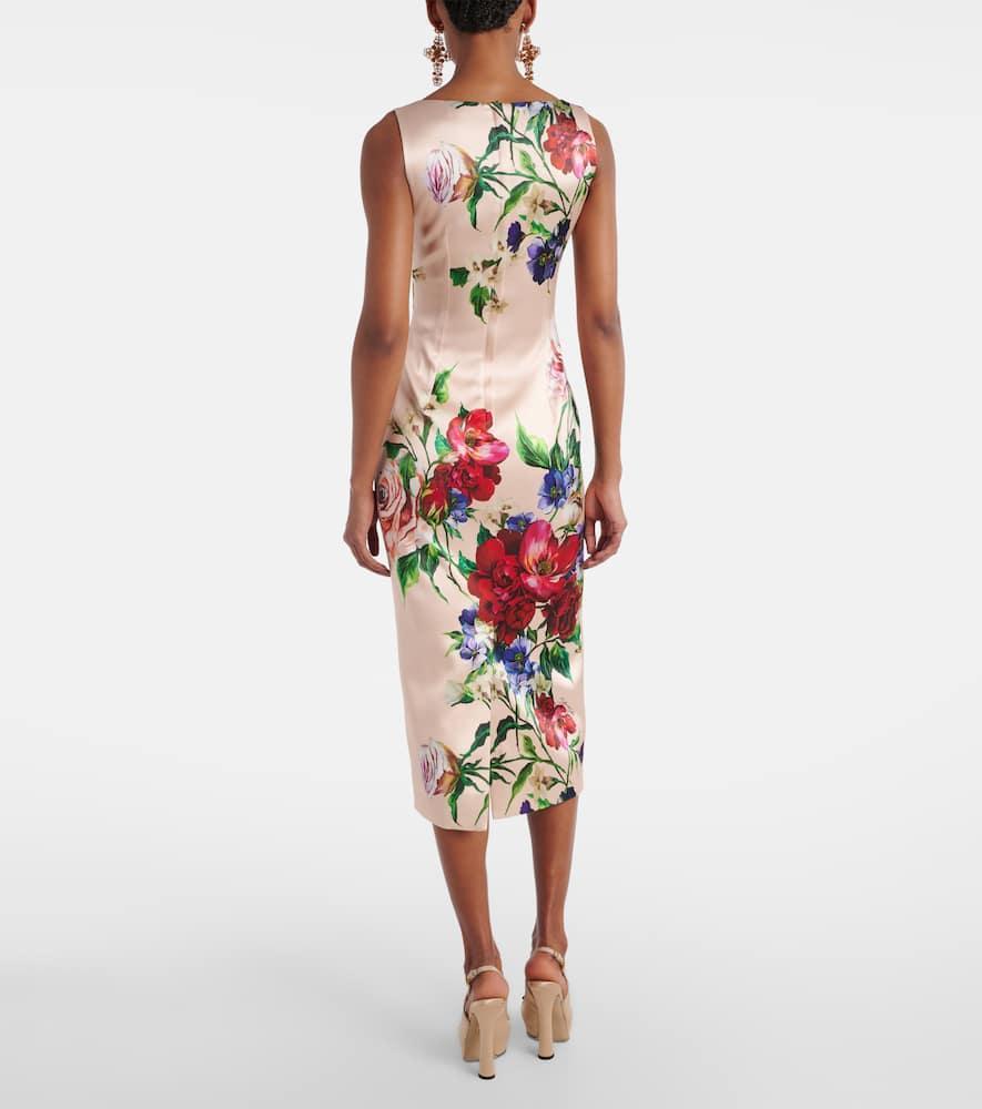 floral-print midi dress Product Image