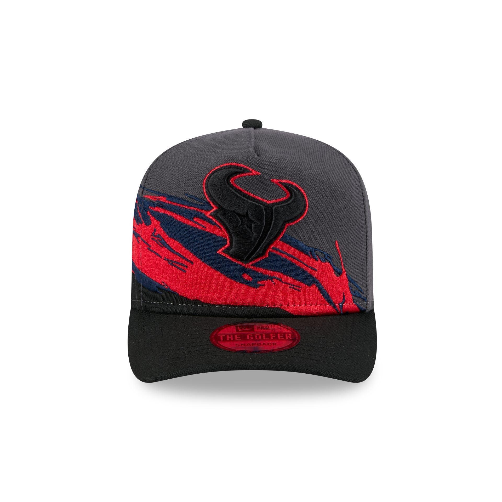 Houston Texans Graphite Brushstroke Golfer Hat Male Product Image