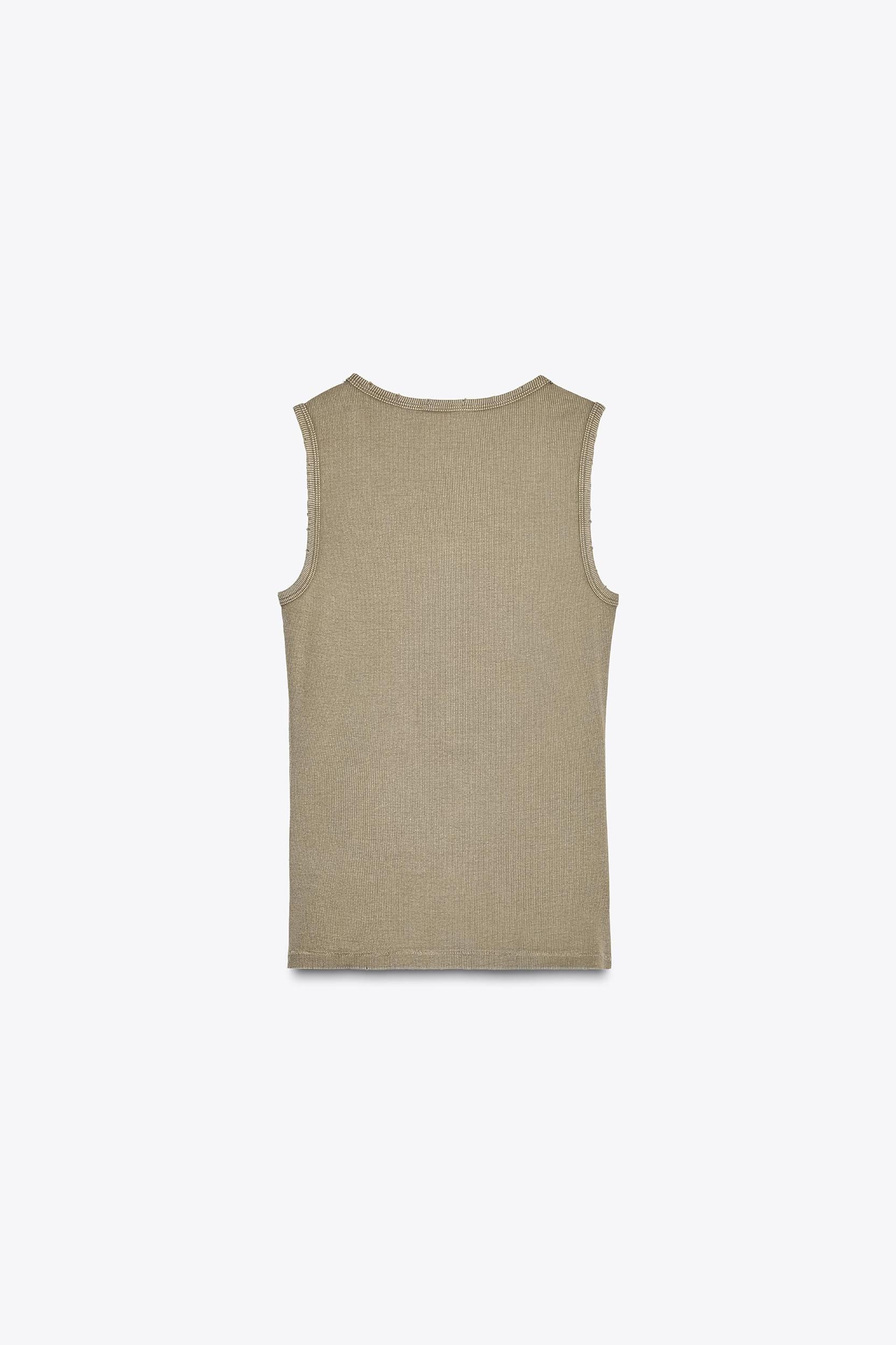 WASHED RIB TOP Product Image