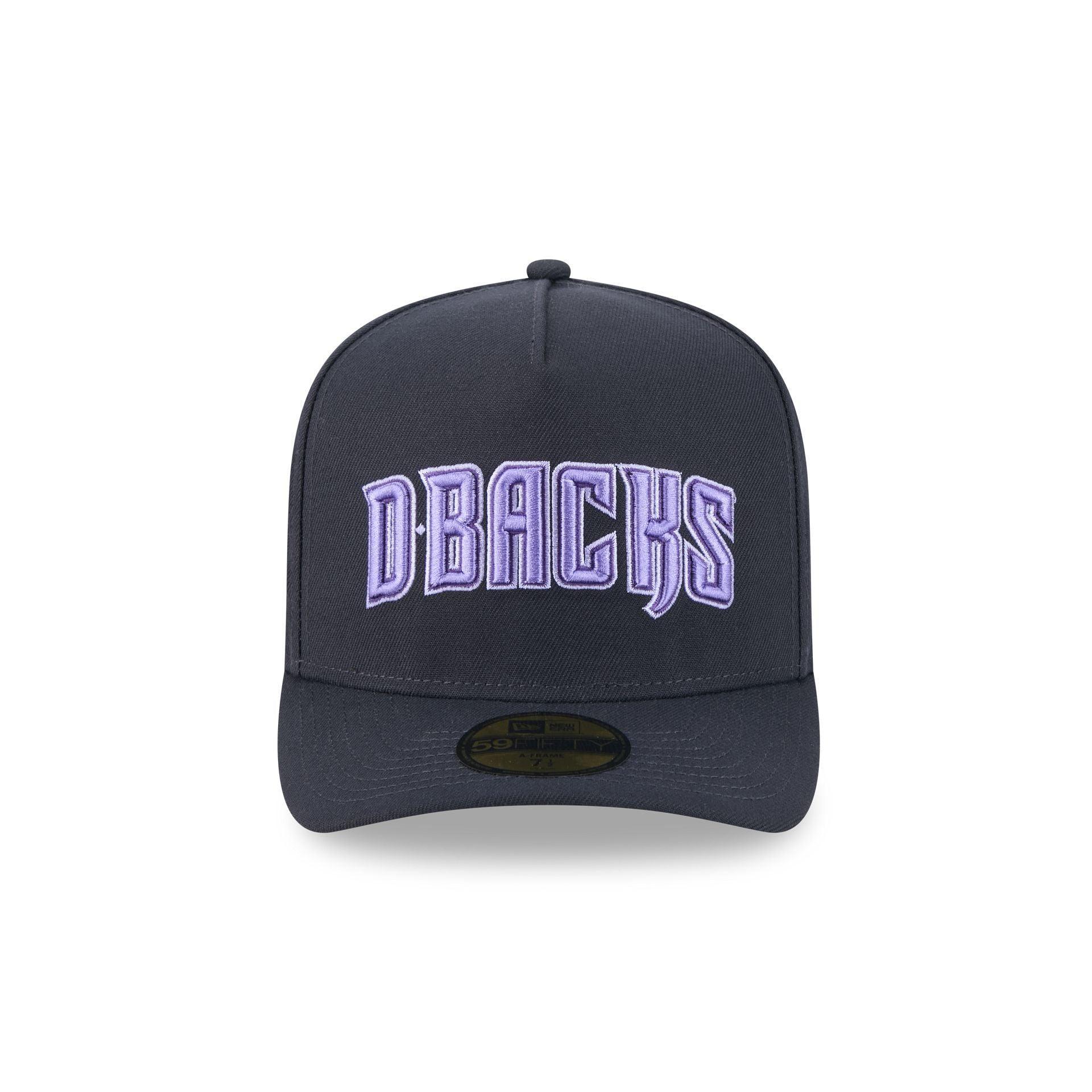Arizona Diamondbacks Navy Lavender 59FIFTY A-Frame Fitted Hat Male Product Image