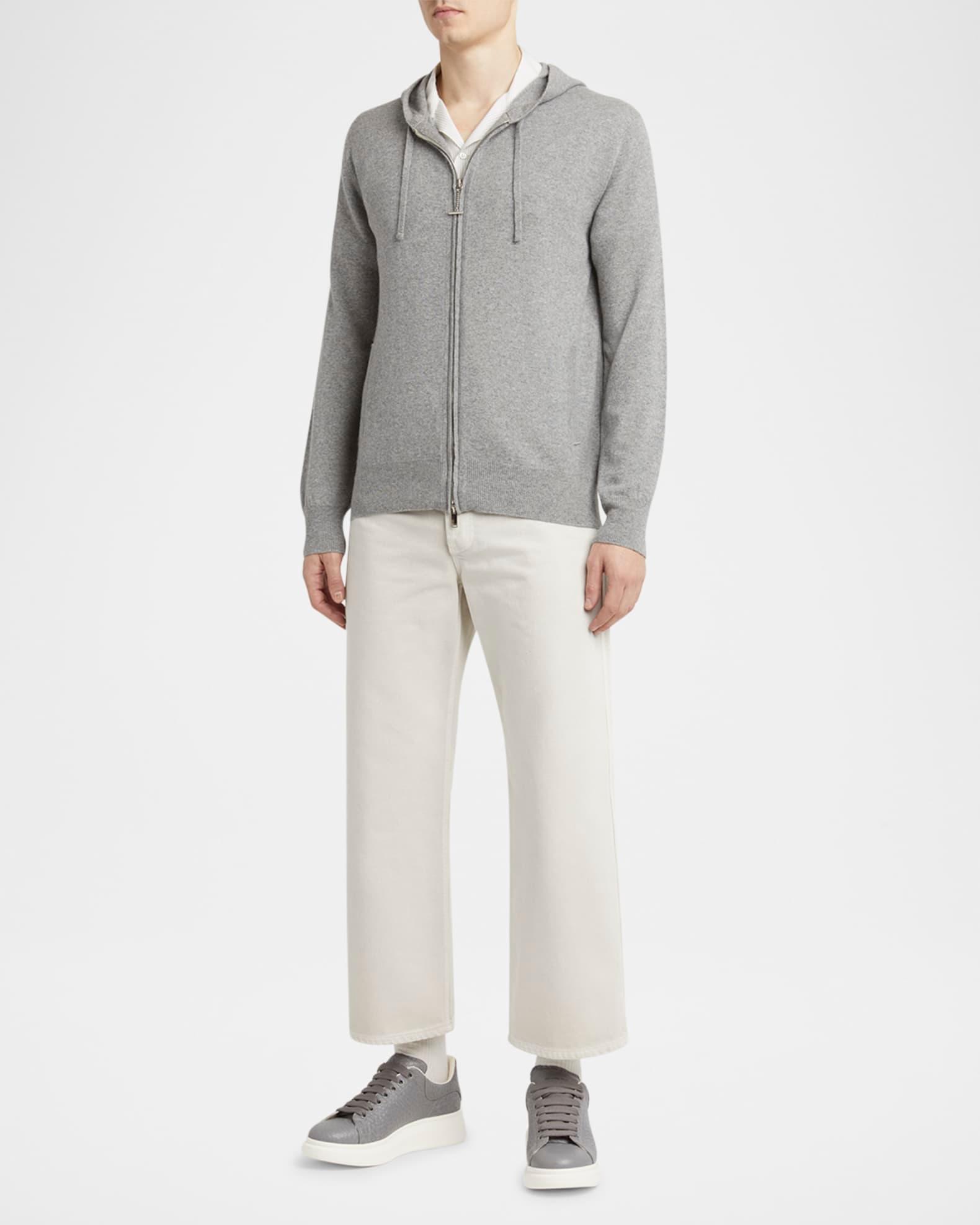 Men's Grainy Leather Oversized Sneakers Product Image