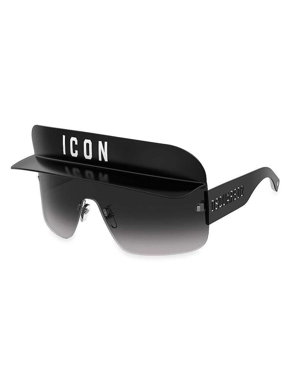 Mens Icon Visor Top Bar Mask Sunglasses Product Image